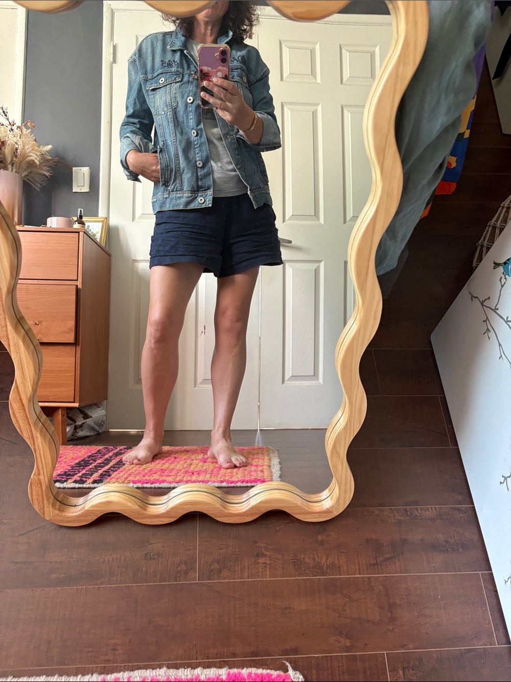 PAIGE Women's Classic Blue Jean Denim Jacket